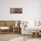 Stupell Industries Cabin Time Phrase with Deer Framed Floater Canvas Wall Art